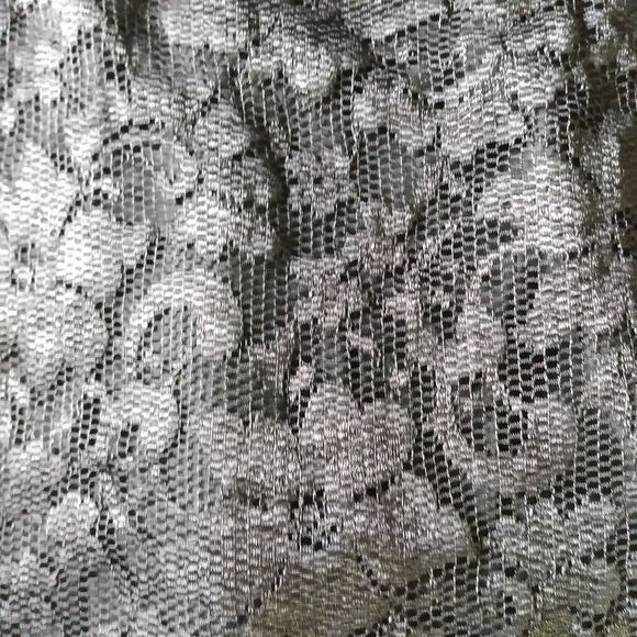 Women's Lace See Through Bodycon Mini Dress Black - Picture 5 of 12